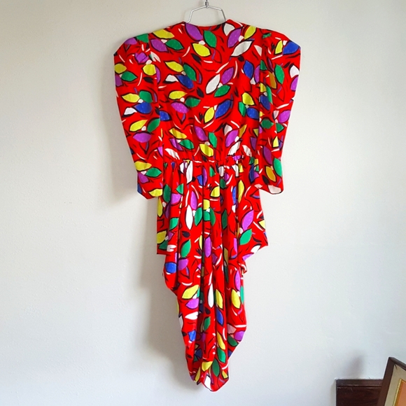 Vintage 1980's GLENROB Cocktail Dress - Picture 6 of 7